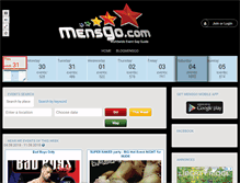 Tablet Screenshot of mensgo.com
